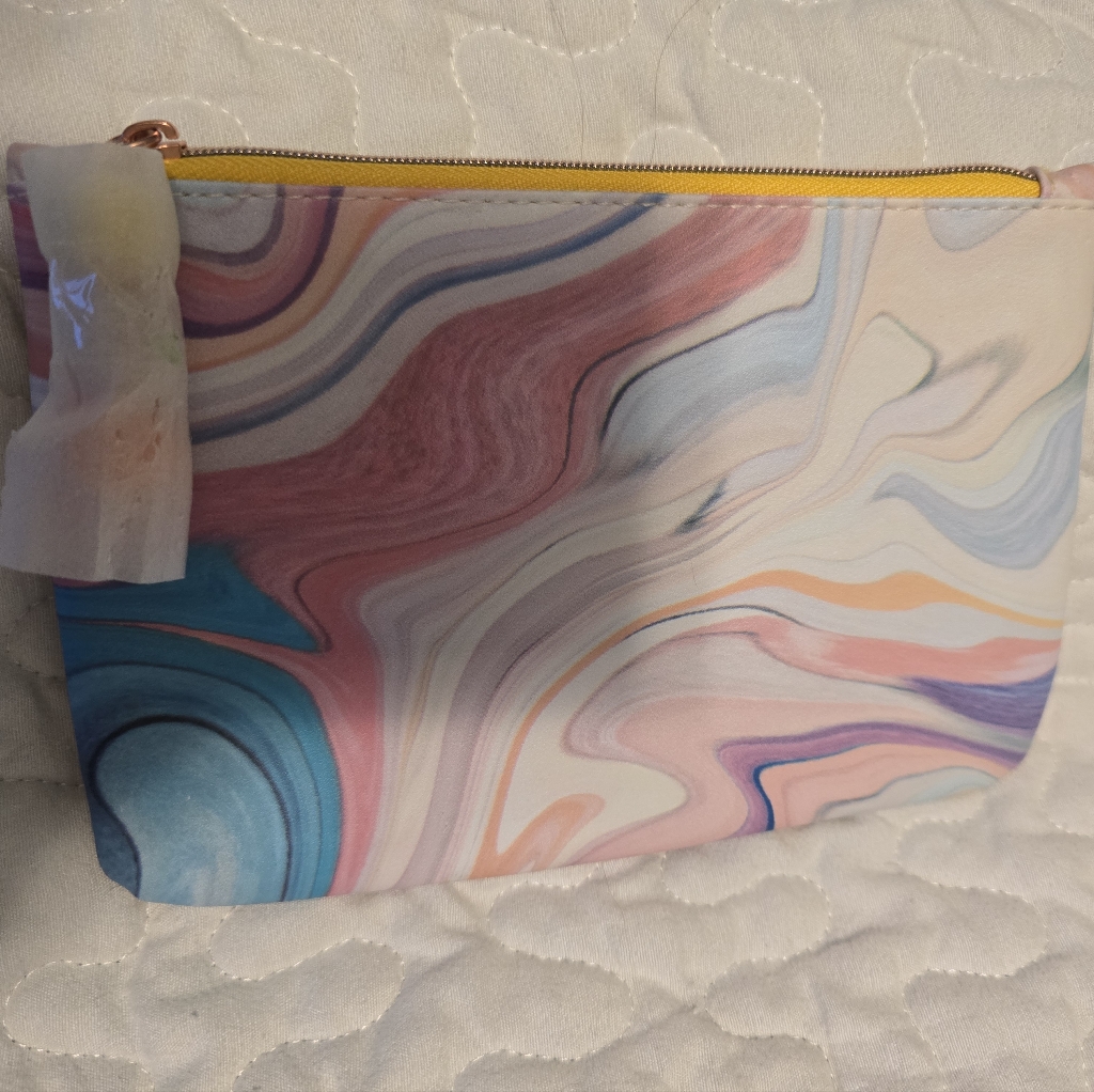Colorful Swirl Pattern Pouch